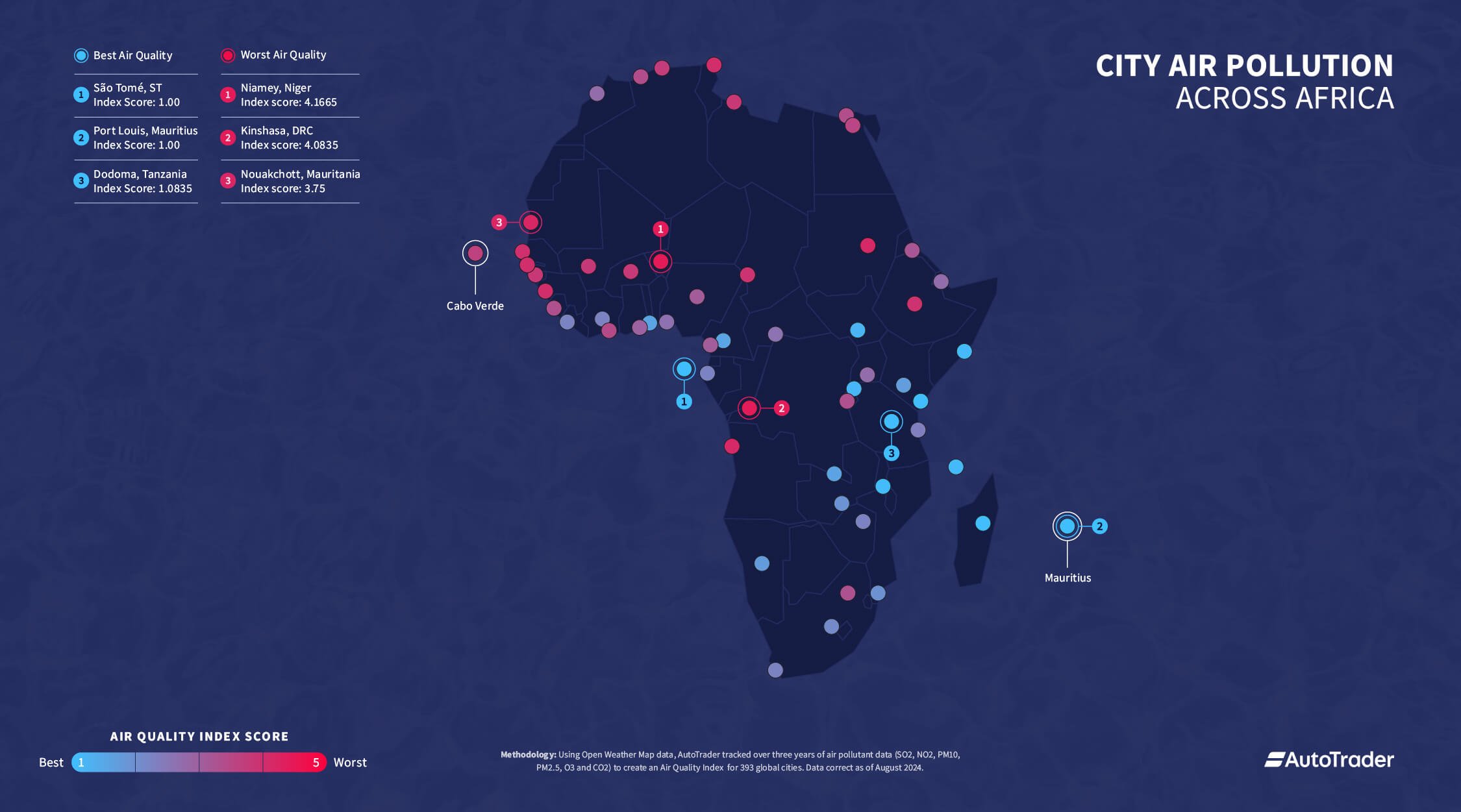 Clean air citites across Africa