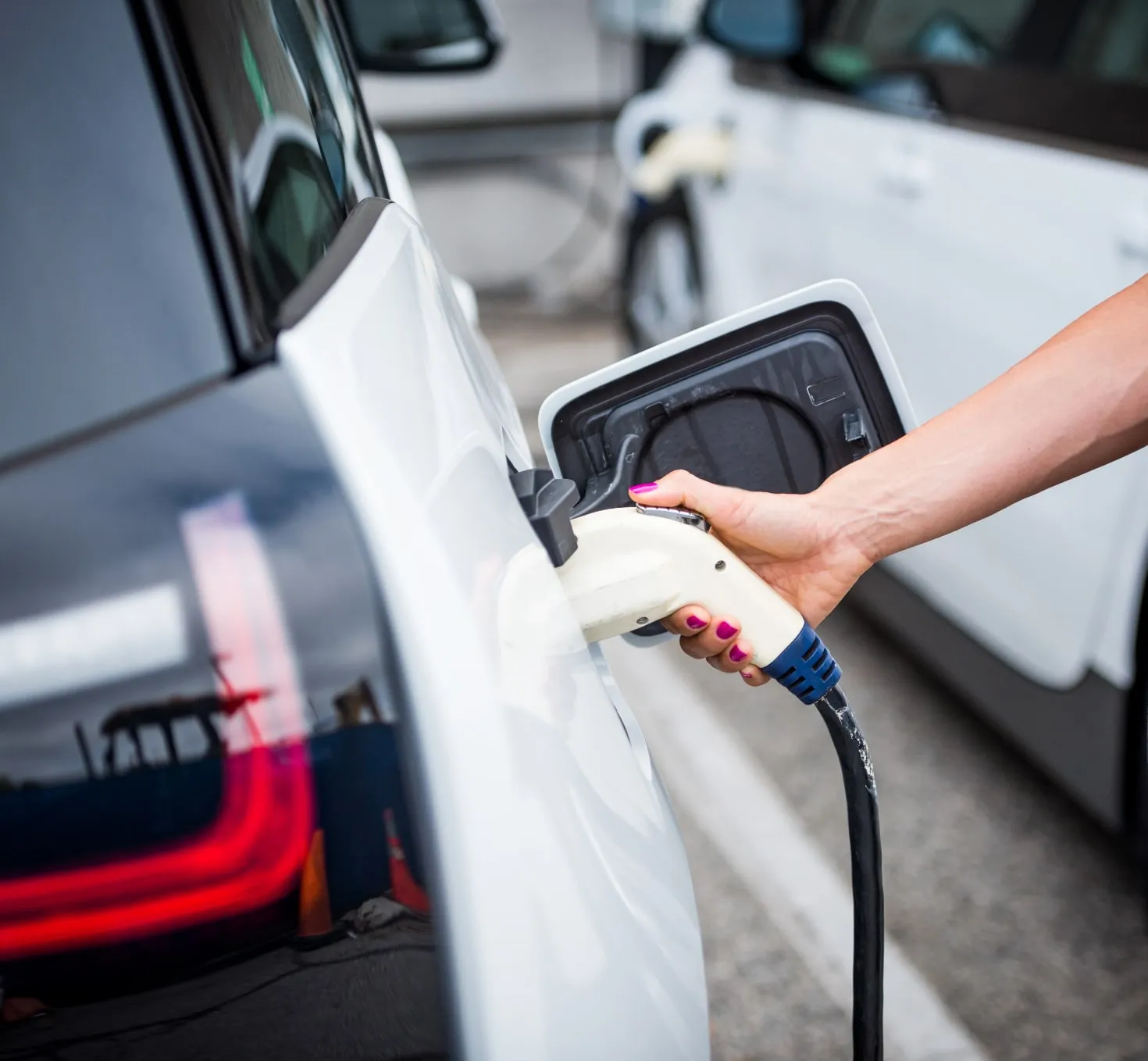 Charging an electric car