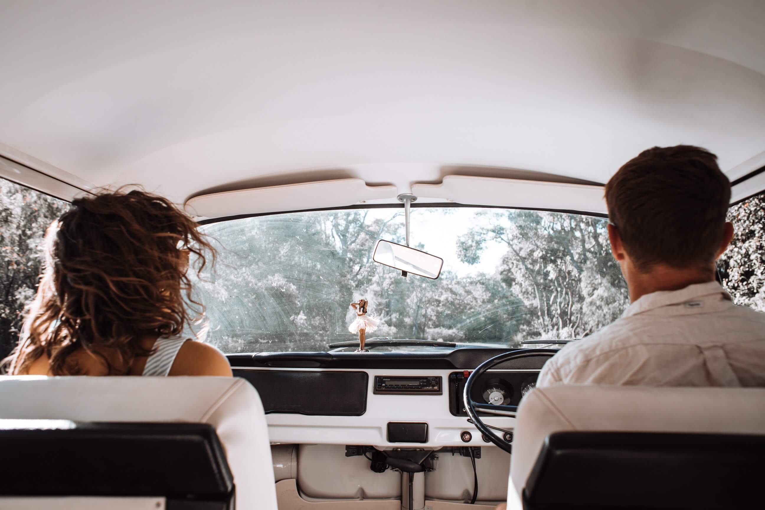 Couple in car