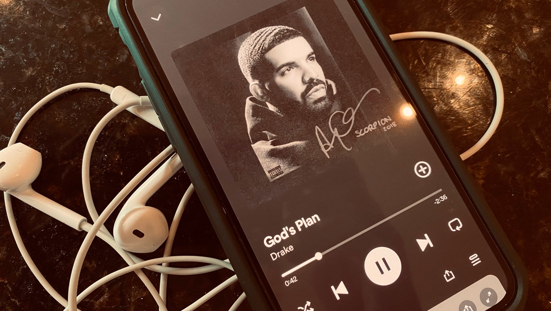 Drake music on phone