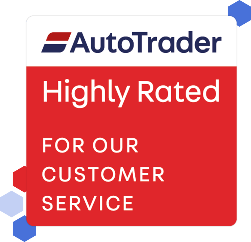 The Auto Trader Highly Rated 2021 award logo